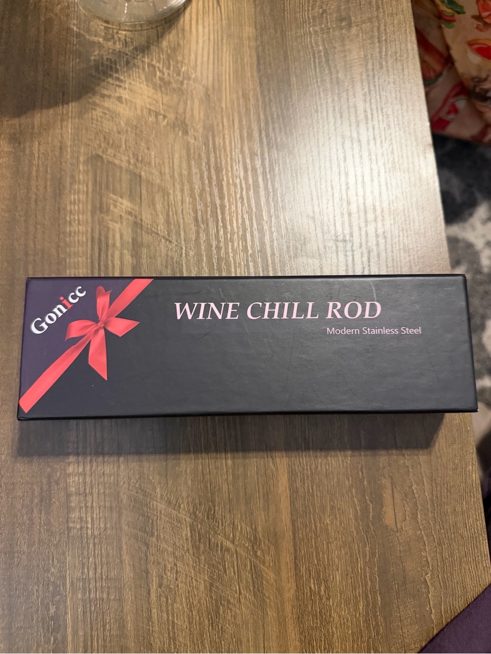 Gonicc Wine Chill Rod Stainless Steel New in Box